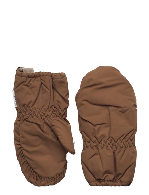 MINI A TURE Cordt Fleece Lined Gloves MINI A TURE Brown