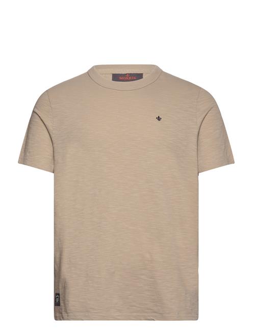 Morris Watson Slub Tee Morris Beige