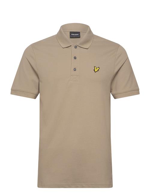 Plain Polo Shirt Lyle & Scott Beige