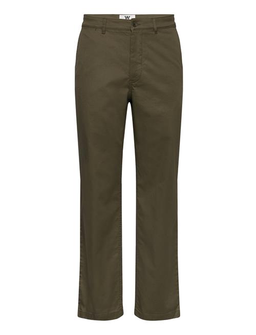 Double A by Wood Wood Silas Classic Trousers Double A By Wood Wood Khaki