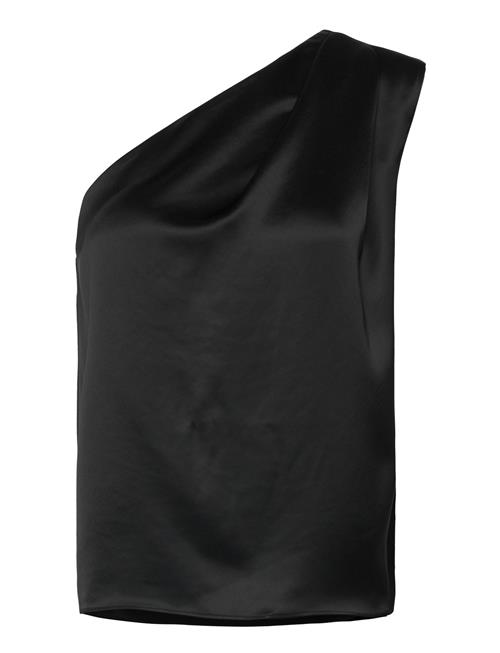 Elle Satin Tank Ahlvar Gallery Black