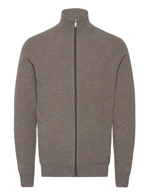 Selected Homme Slhross Ls Knit Structure Full Zip Noos Selected Homme Grey