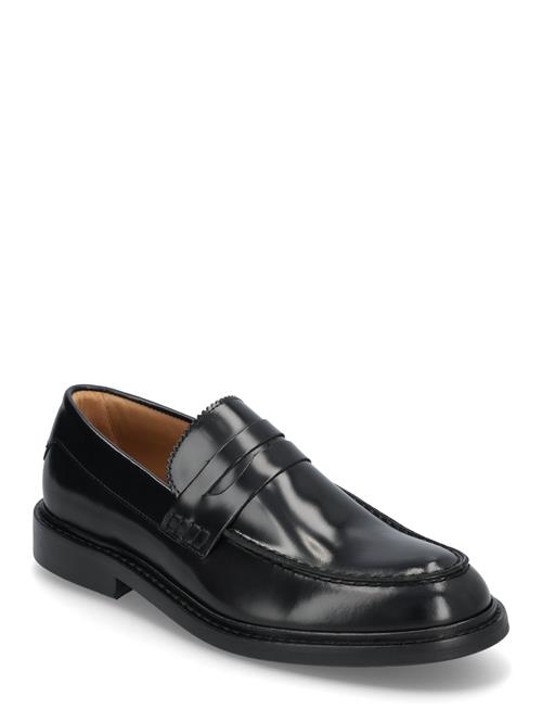 Selected Homme Slhcarter Leather Low Penny Loafer Selected Homme Black