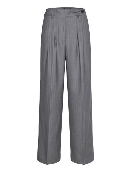 French Connection Fiorella Pin Stripe Trousers French Connection Grey