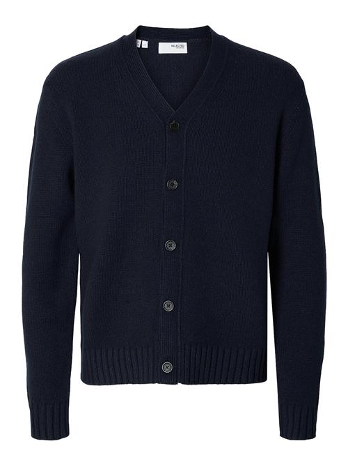 Selected Homme Slhcody Ls Knit Relaxed Cardigan Selected Homme Navy