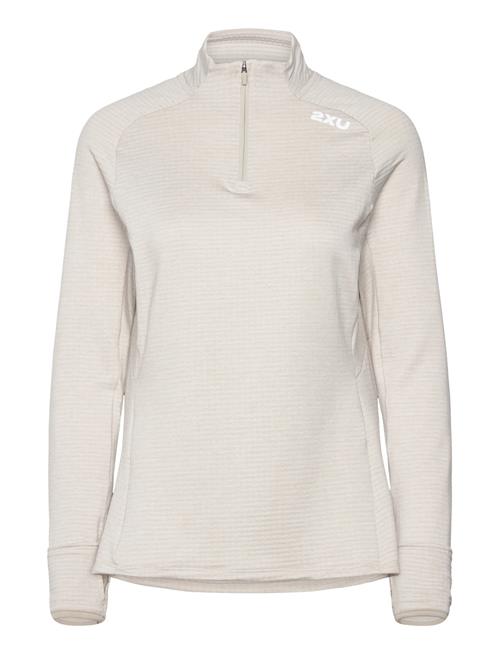 2XU Ignition 1/4 Zip 2XU Beige