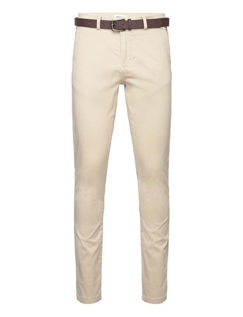 Lindbergh Aop Superflex Chino Pants Lindbergh Cream