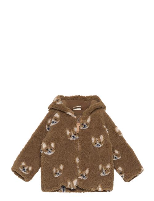 Minymo Jacket Teddy W. Lining Minymo Brown