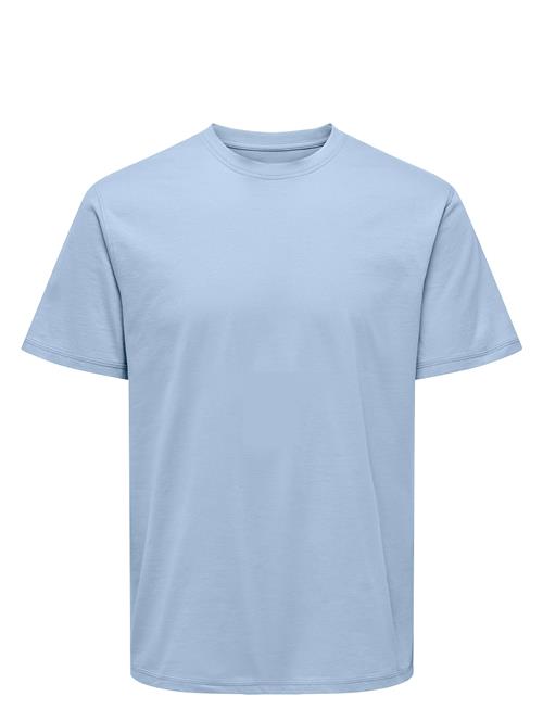 ONLY & SONS Onsmax Life Ss Stitch Tee Noos ONLY & SONS Blue