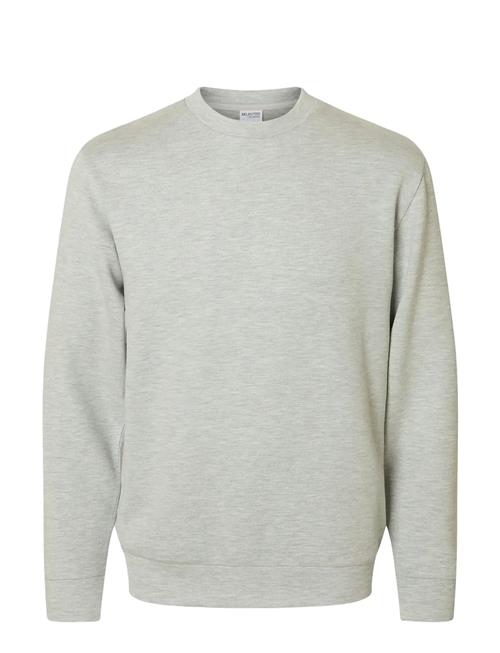 Slhemanuel Soft Crew Neck Sweat Noos Selected Grey