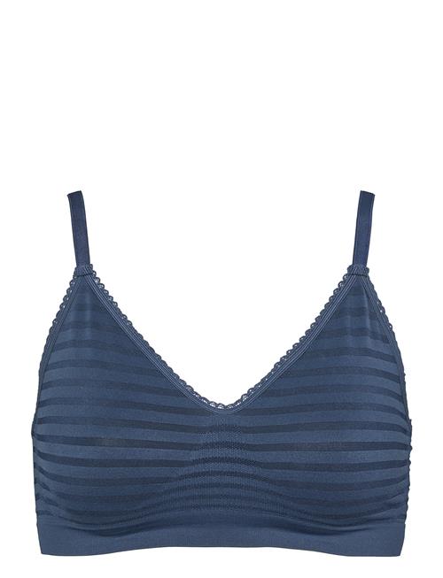 Lucia Bra Top Stripe Missya Navy