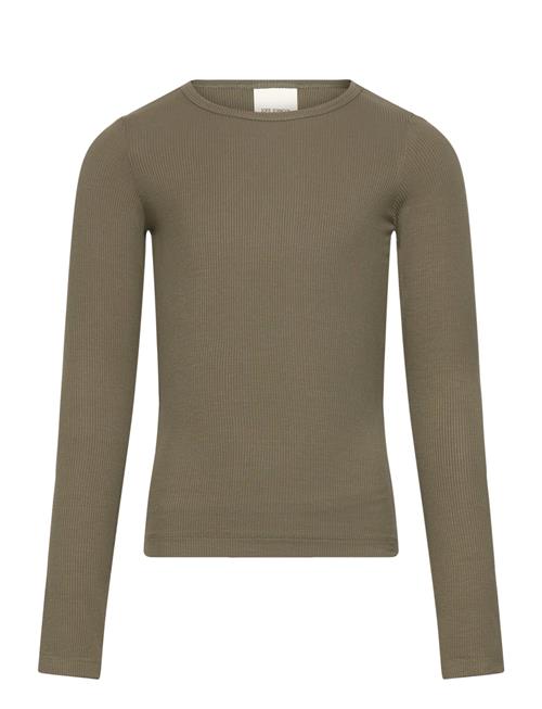 Petriciasy T-Shirt Long Sleeve Sofie Schnoor Young Khaki