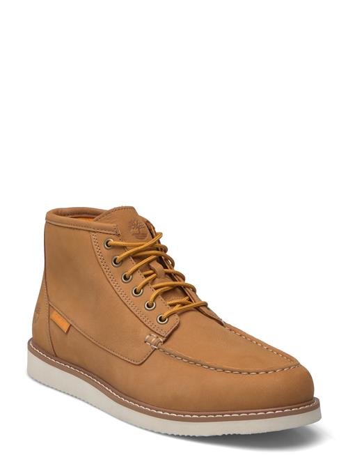 Newmarket Mid Lace Up Chukka Boot Wheat Nubuck Timberland Brown