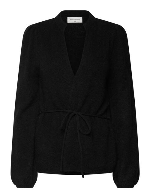 MSCH Copenhagen Mschgustel Hope Wrap Cardigan MSCH Copenhagen Black