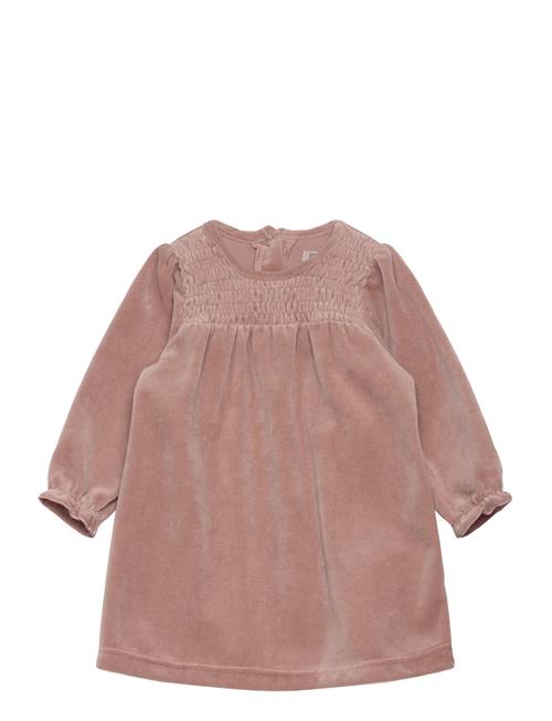 Huttelihut Dress Velour Huttelihut Pink