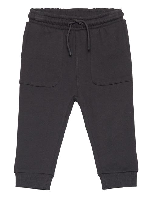 Mango Pocket Jogger Trousers Mango Black