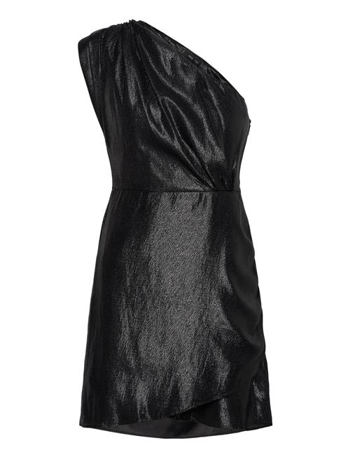 Mango Textured Asymmetrical Dress Mango Black