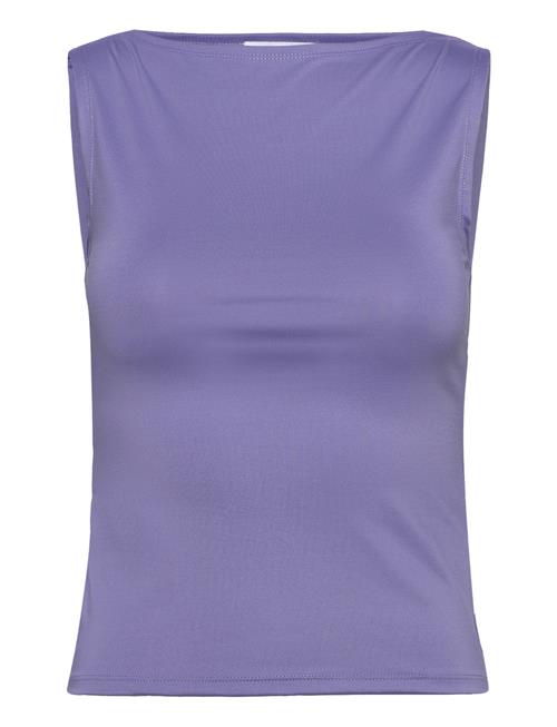 Annie Boatneck Sleeveless Top Weekday Purple