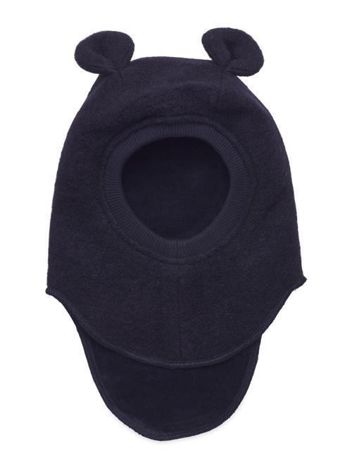 Se Balaclava Ears Wool Huttelihut Navy ved Booztlet