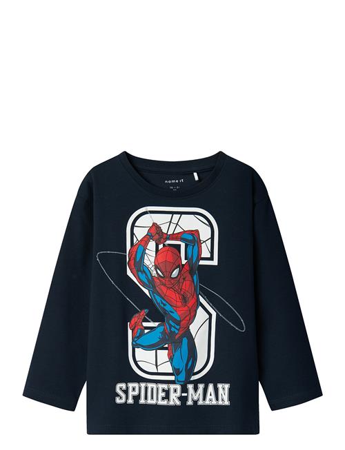 Nmmnitin Spider Nreg Ls Top Noos Mar Name It Blue
