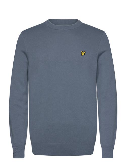 Cotton Crew Neck Jumper Lyle & Scott Blue