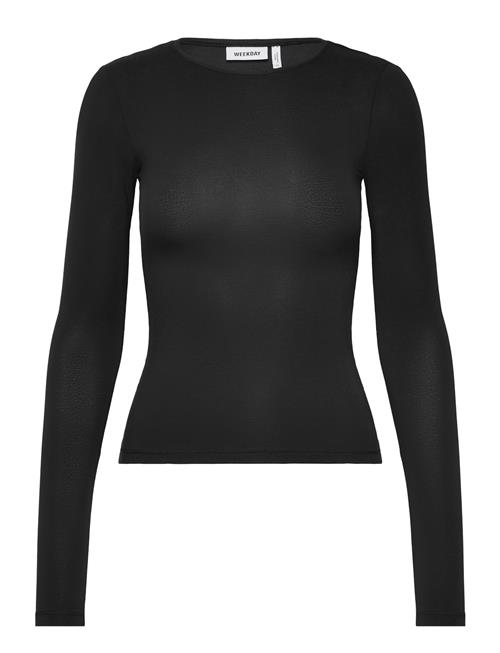 Weekday Slim Fitted Long Sleeve Weekday Black