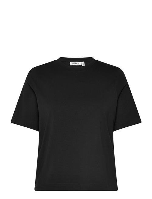 Perfect Boxy T-Shirt Weekday Black