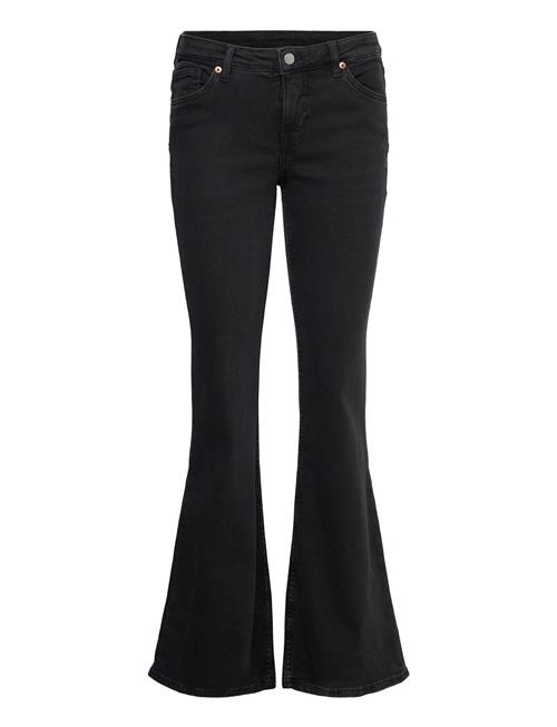 Monki Katsumi Low Waist Flared Jeans Monki Black