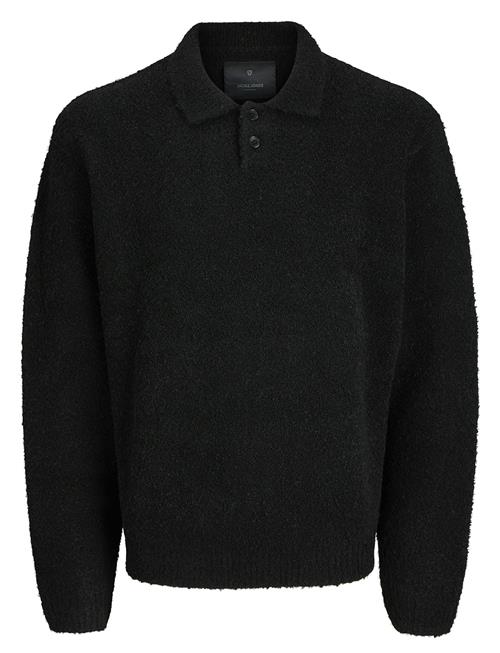 Jack & Jones Jprwinter Knit Boucle Polo Styd Aw24 Jack & J S Black