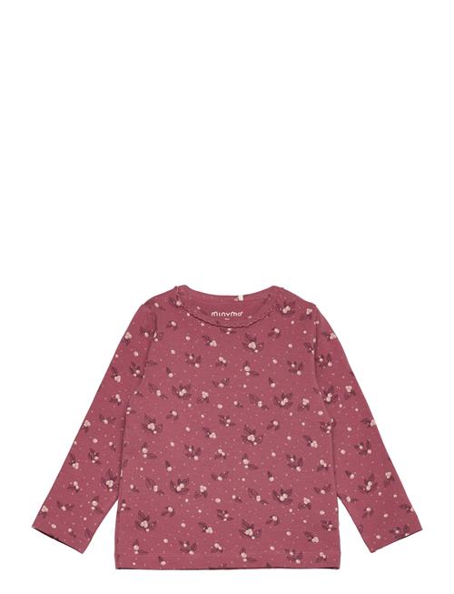 Minymo T-Shirt Ls Aop Minymo Pink