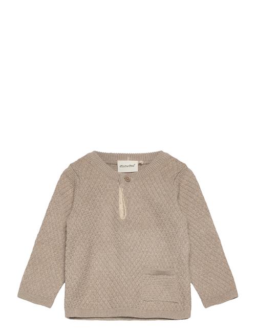 Minymo Pullover Knit Minymo Beige