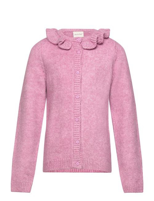 Minymo Cardigan Ls Knit Minymo Pink