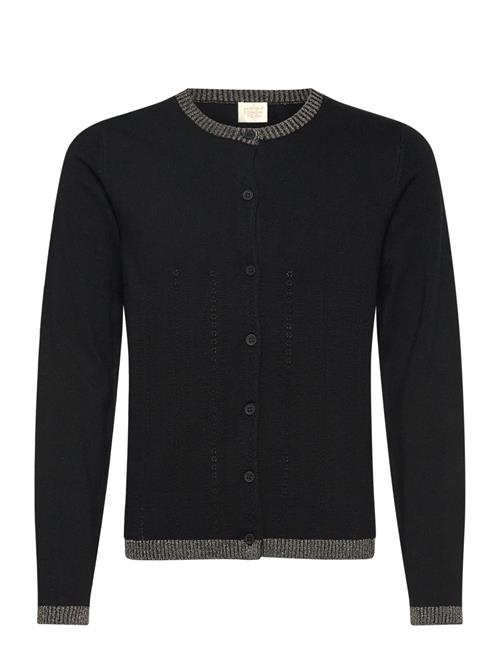 Cardigan Pointelle Creamie Black