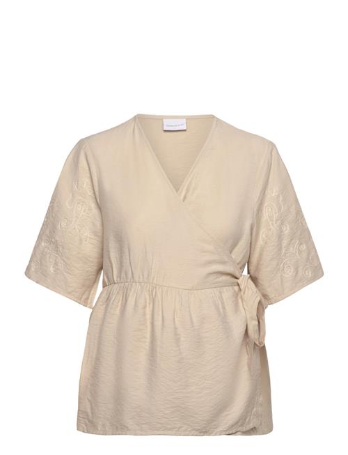 Mamalicious Mlnanaz Tess 2/4 Wo Top 2F Mamalicious Cream