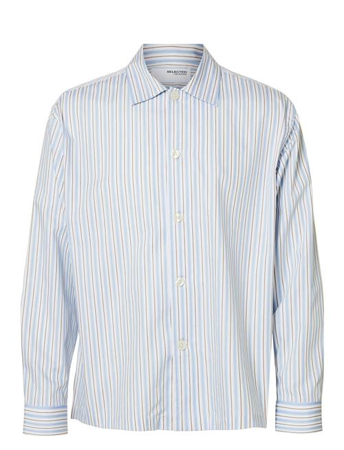 Selected Homme Slhrlx-Ricco Ls Overshirt Ex Selected Homme Blue