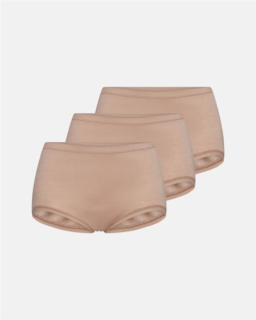 Maxi brief | 3-pack | 100 uld | nude