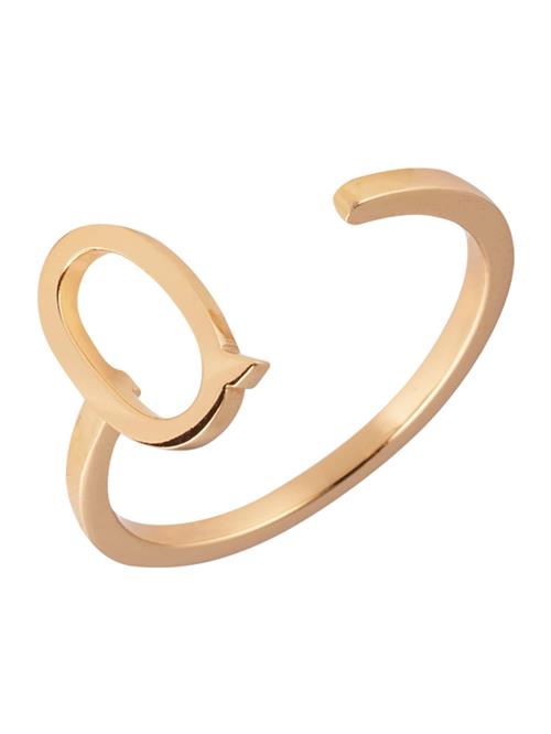 Design Letters Ring  guld