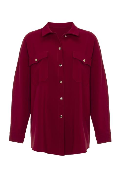 Jimmy Sanders Bluse  bordeaux