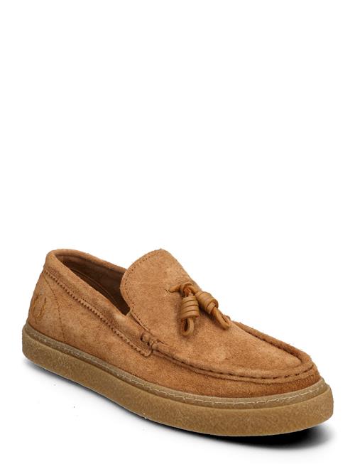 Fred Perry Dawson Tassel Loafer Hairy Sue Fred Perry Brown