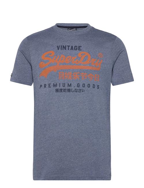 Superdry Vl Premium Goods Graphic Tee Superdry Blue