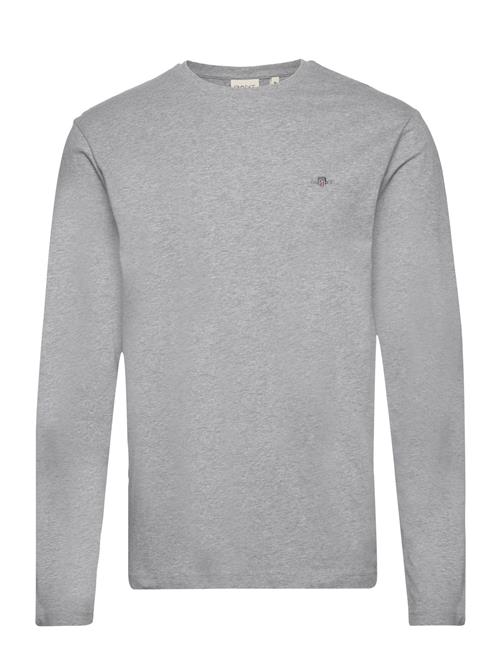 GANT Reg Shield Ls T-Shirt GANT Grey