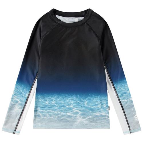 Molo Neptune T-shirt Faded Ocean 92/98 cm  Sort  92/98 cm  Unisex