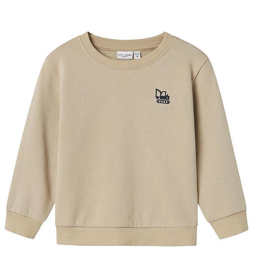 Name It Sweatshirt - NmmVallen - Pure Cashmere/Excavator