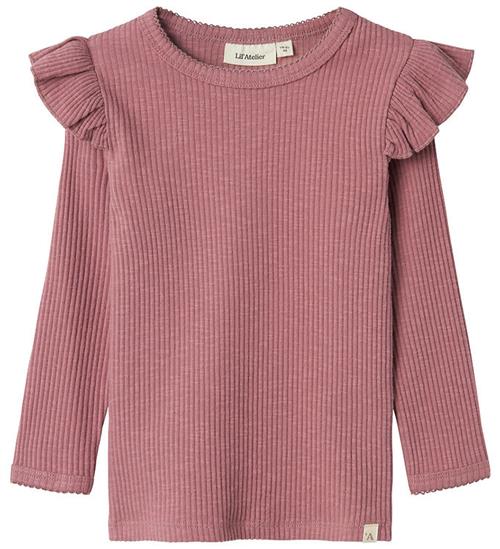 Lil Atelier Lil' Atelier Bluse - Rib - NmfRaja - Nostalgia Rose