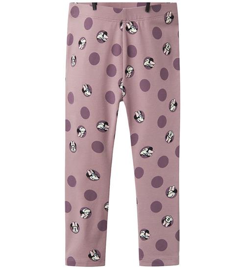 Name It Leggings - NmfDemi - ElderBerry