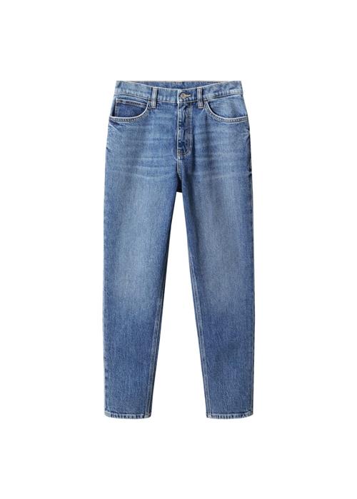 MANGO Jeans 'newmom'  blue denim