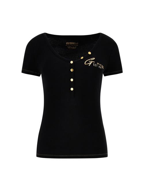 GUESS Shirts  guld / sort