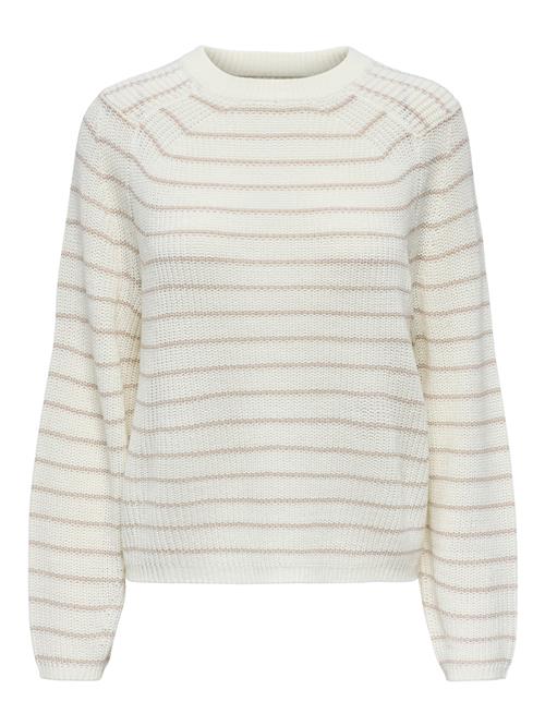 Se ONLY Pullover 'ONLBase'  creme / mørkebeige ved About You