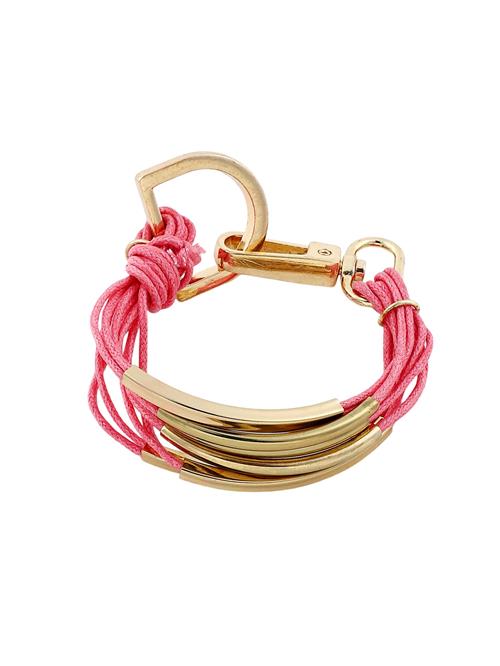 SOHI Armbånd 'Shelena'  guld / pink