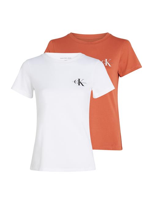 Calvin Klein Jeans Shirts  grå / lyseorange / sort / hvid